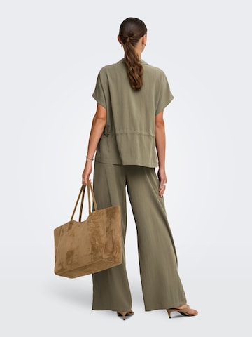 JDY - regular Pantalón en marrón