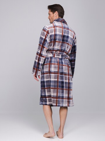 Pastunette Bathrobe long 'Pastunette - Bathrobe - Industrial Hues - Fleece -  Grey' in Grey