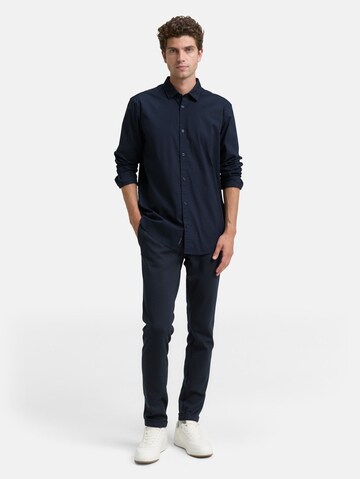 TOM TAILOR Regular fit Overhemd in Blauw