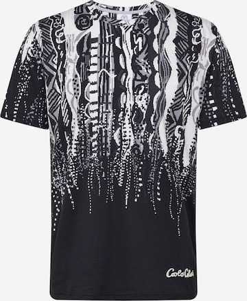 T-Shirt 'Di Piazza' Carlo Colucci en noir : devant