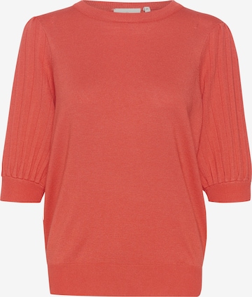 Kaffe - Pullover 'Lone' em vermelho: frente