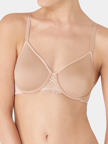 TRIUMPH T-Shirt Bügel-BH ' My Perfect Shaper ' in Beige