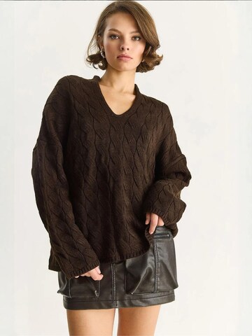 Pullover 'Pullover' di Bianco Lucci in marrone
