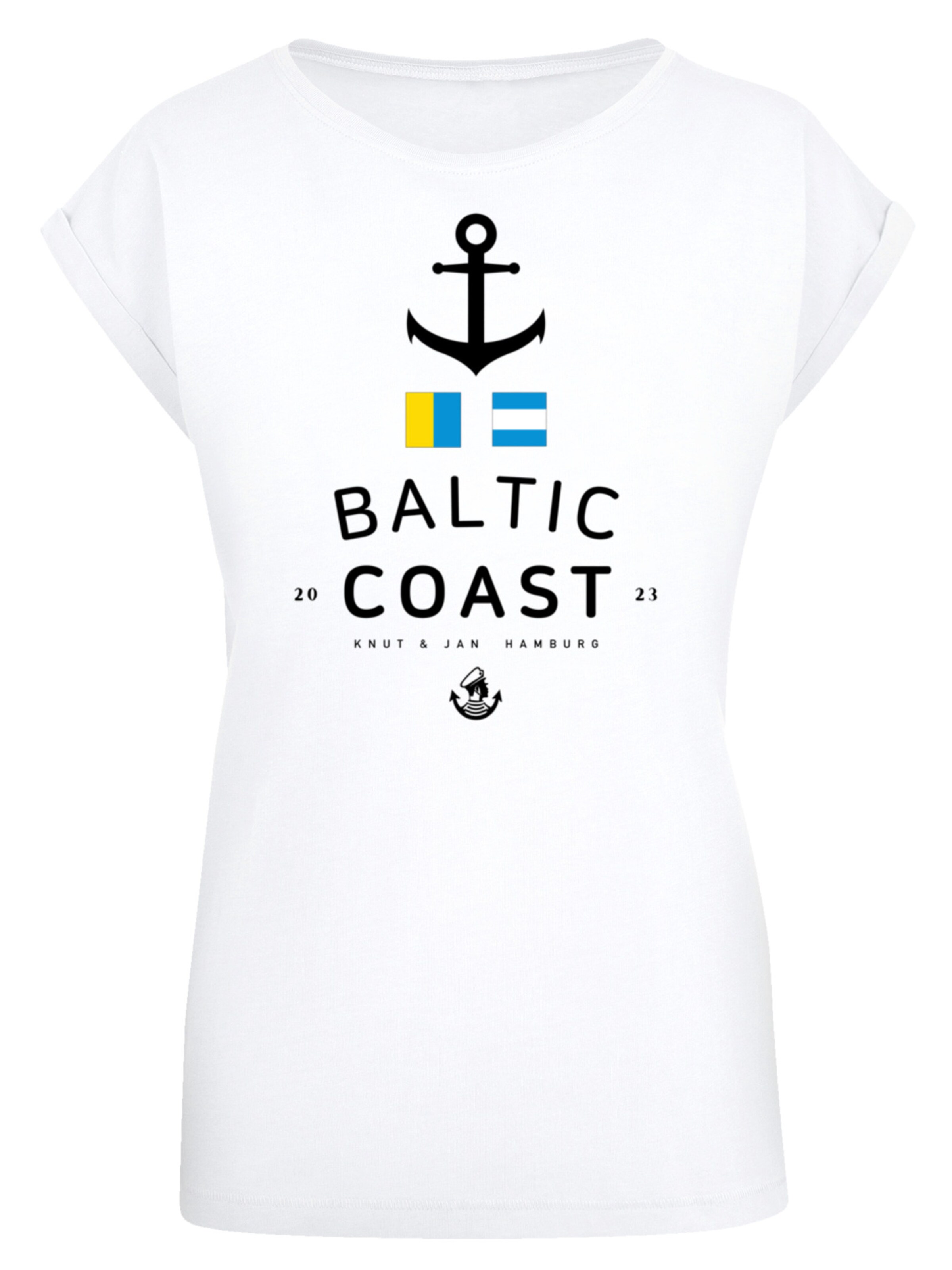 T-shirt F4NT4STIC en blanc : devant