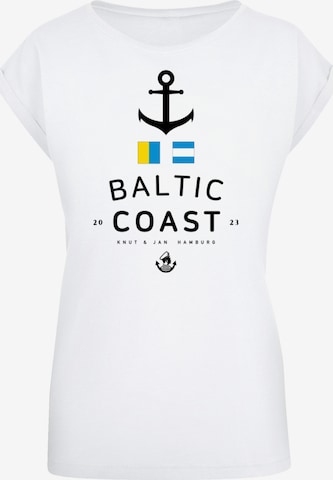 T-shirt F4NT4STIC en blanc : devant