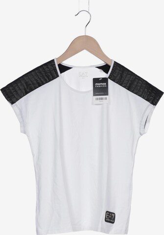 EA7 Emporio Armani T-Shirt S in Weiß: predná strana