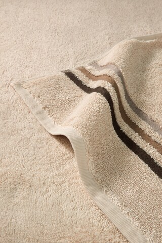 SCHIESSER Towel 'Skyline Color' in Beige