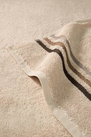 SCHIESSER Towel 'Skyline Color' in Beige