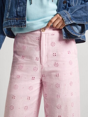Pepe Jeans Wide leg Pants ' DORY ' in Pink