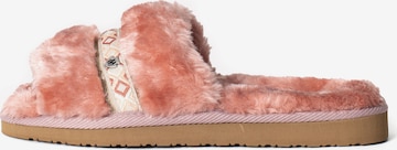 Mule 'London' Minnetonka en rose : devant