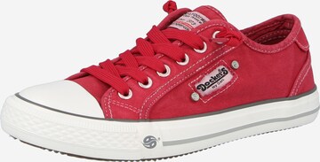 Sneaker bassa di Dockers by Gerli in rosso: frontale