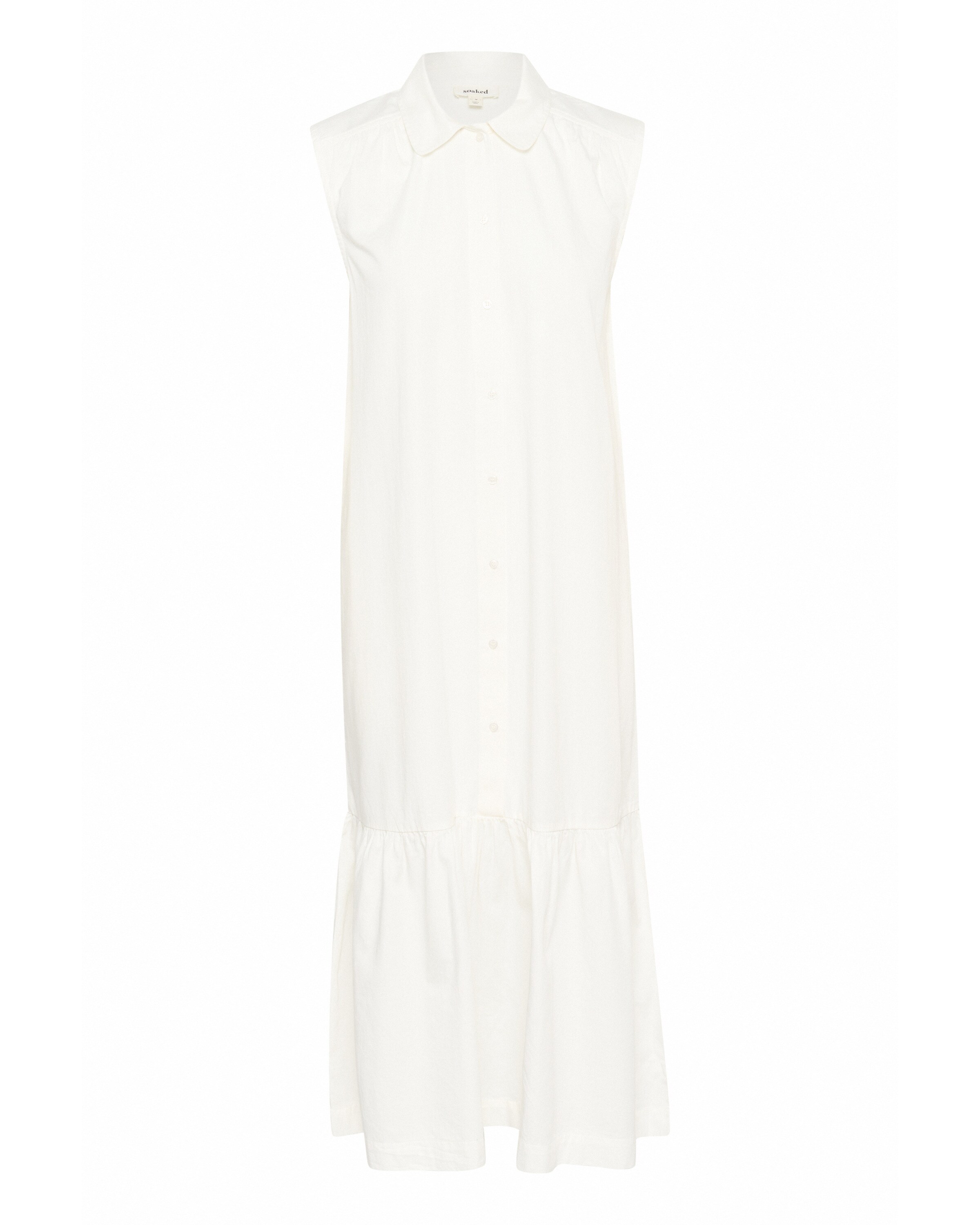 SOAKED IN LUXURY Blusekjole 'Bamone' i hvid: forside