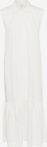 Robe-chemise 'Bamone' SOAKED IN LUXURY en blanc : devant