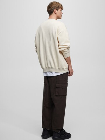 Pull&Bear Tapered Cargo Pants in Black