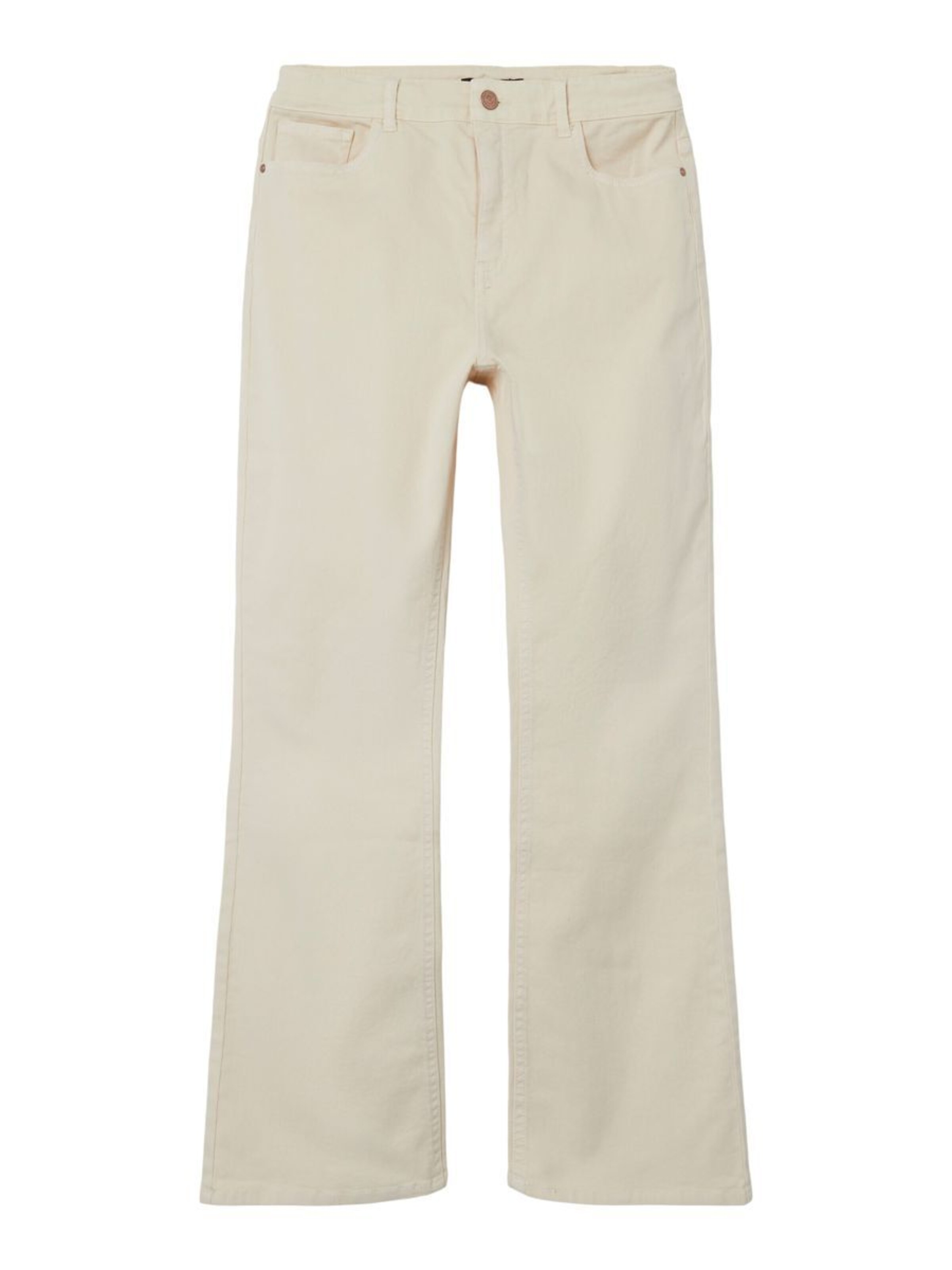 LMTD Boot cut Jeans in Beige: front
