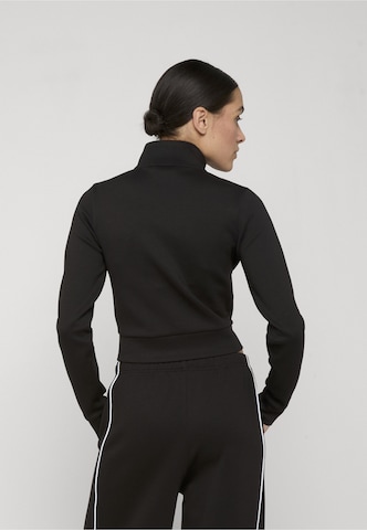 Urban Classics - Sudadera con cremallera en negro
