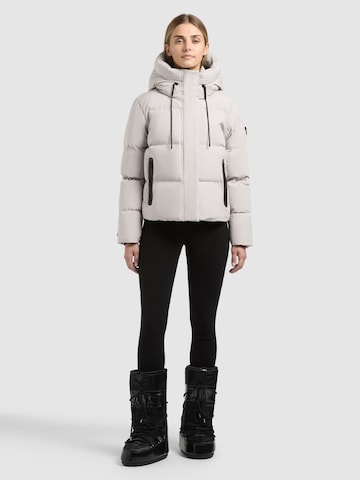 khujo Winter jacket 'Enits2 Matt' in White