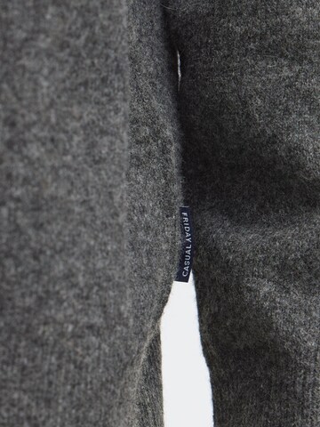 Casual Friday - Jersey 'CFAdils ONeck Knit' en gris