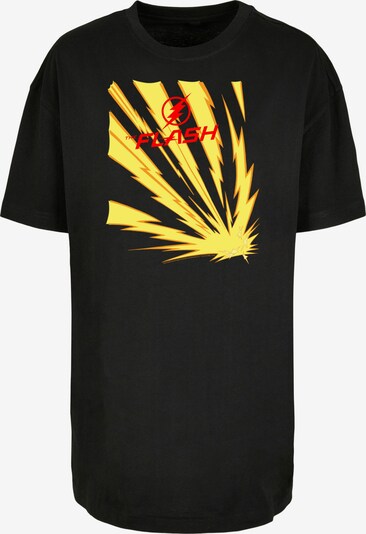 F4NT4STIC T-shirt oversize en jaune clair / orange / rouge / noir, Vue avec produit