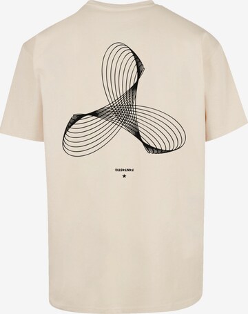 F4NT4STIC T-Shirt 'Geometrics' in Beige