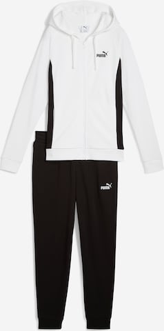 juoda PUMA Treniruočių kostiumas: priekis