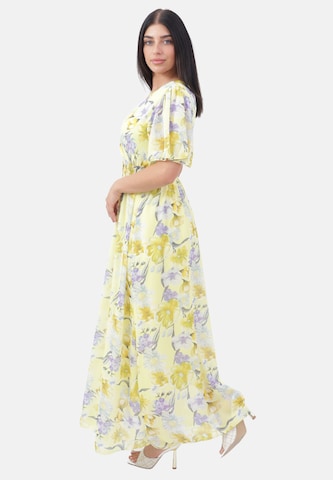 Elara Kjole i gul