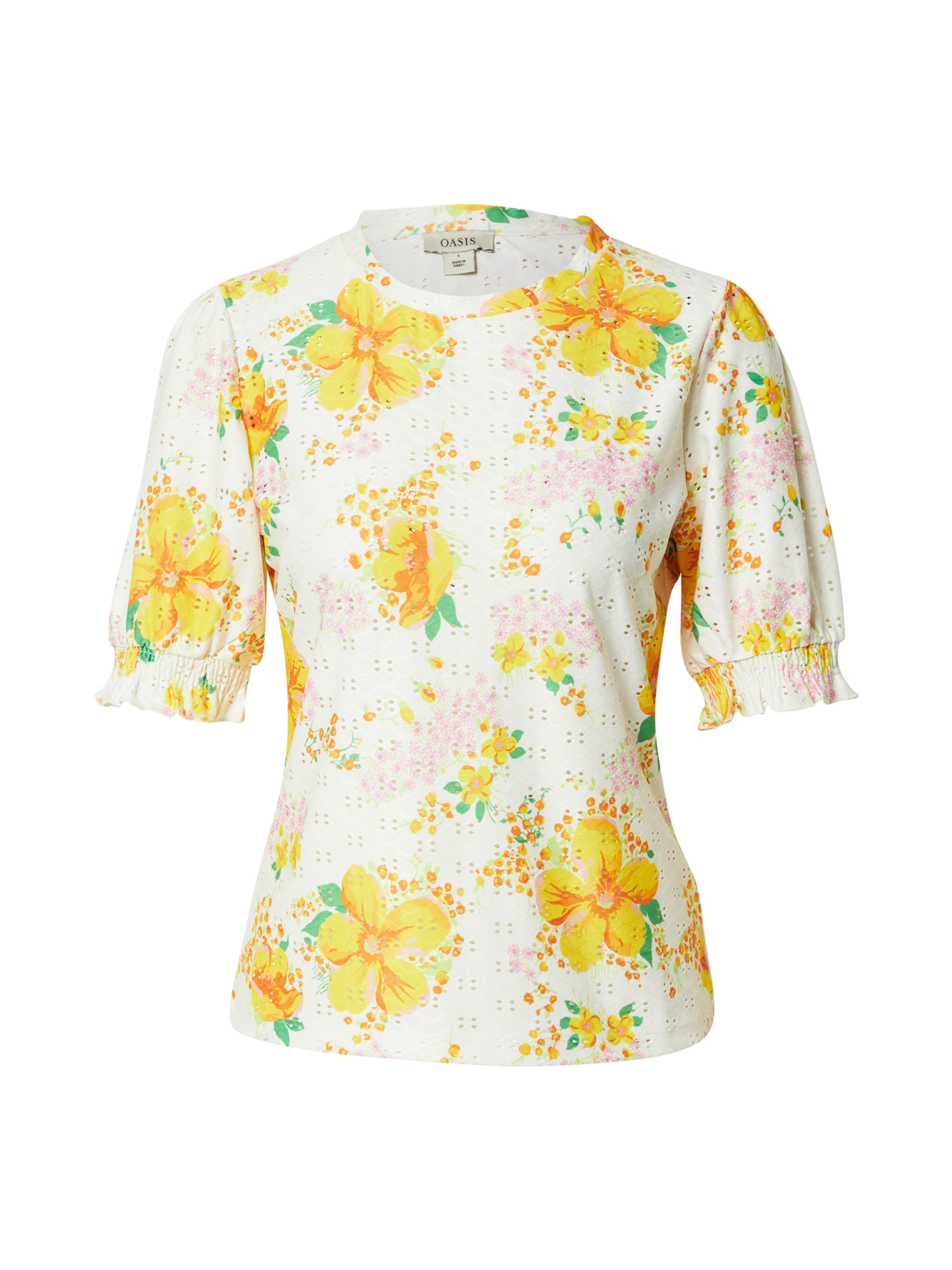 Oasis Tričko – bílá: přední strana