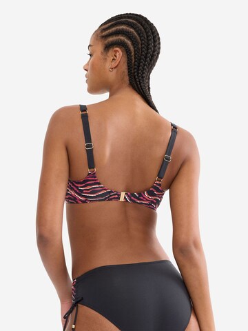 TRIUMPH Minimizer Bügel-Bikini-Top ' Red Label Summer Wild ' in Pink