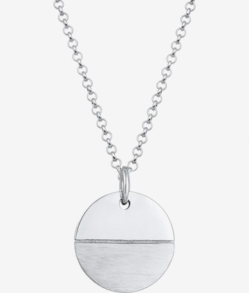 ELLI Ketting in Zilver: voorkant