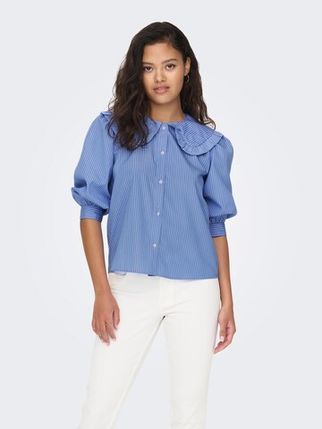 JDY - Blusa em azul: frente