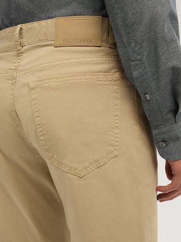 Trussardi - regular Pantalón en beige