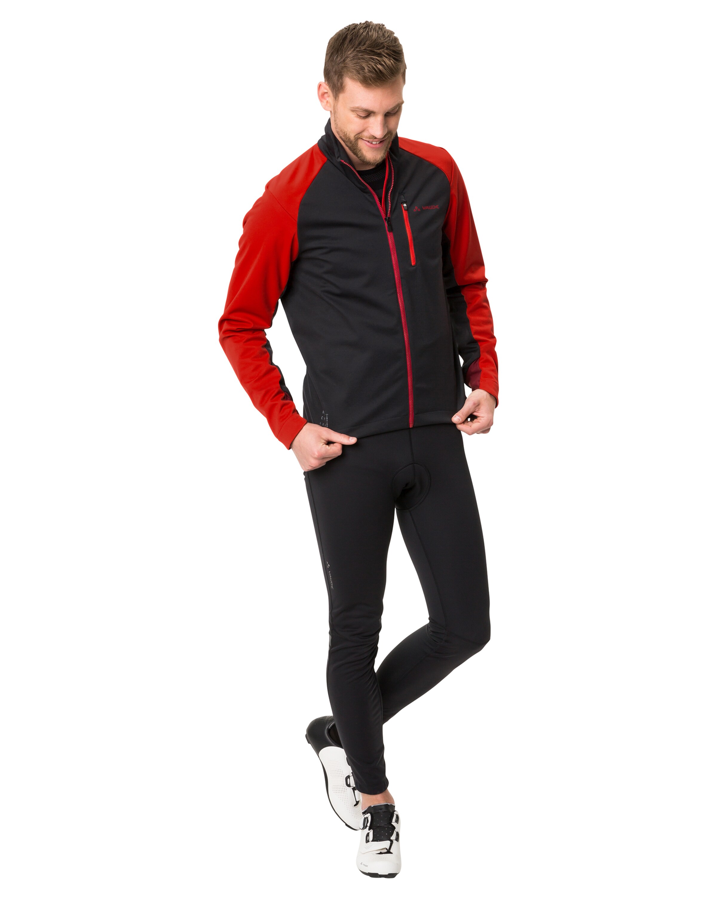 Männer Sportarten VAUDE Jacke 'Posta VI' in Rot, Schwarz - VM12827 Männer Sportarten VAUDE Jacke 'Posta VI' in Rot, Schwarz - VM12827