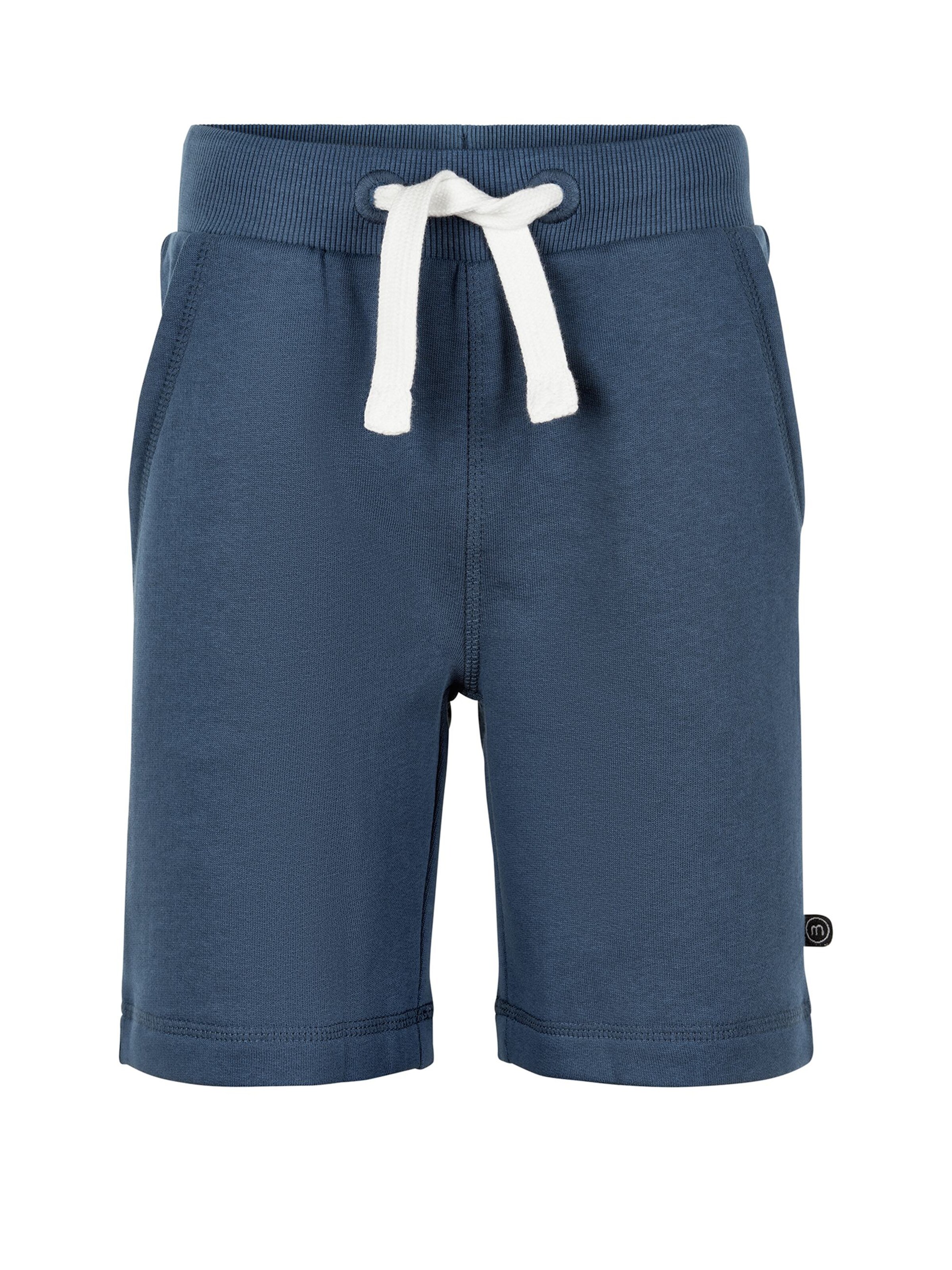 MINYMO Regular Broek ' MIBasic 53 -Sweat short (2-pack) ' in Blauw