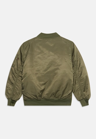 ALPHA INDUSTRIES Between-Season Jacket 'MA-1' in Green