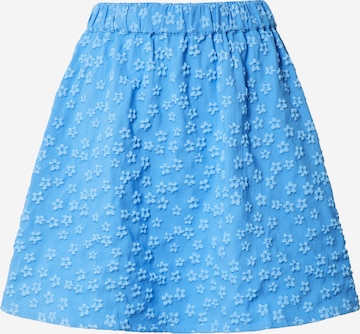 PIECES Rok in Blauw: voorkant