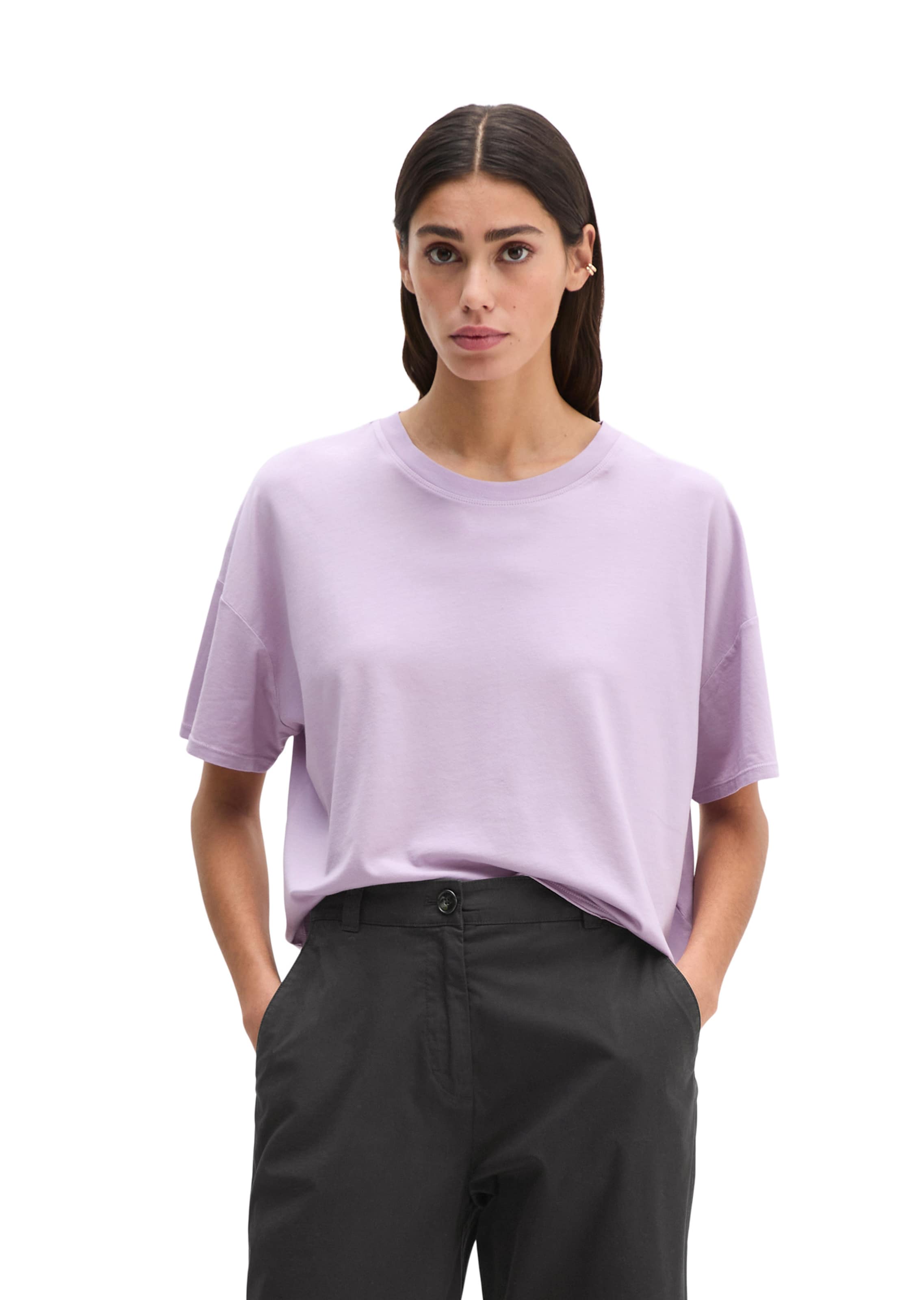 Marc O'Polo T-Shirt in Lila: Vorderseite