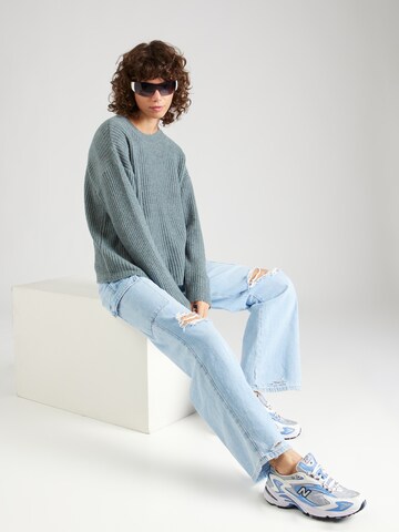 PIECES Sweater 'NUNA' in Blue