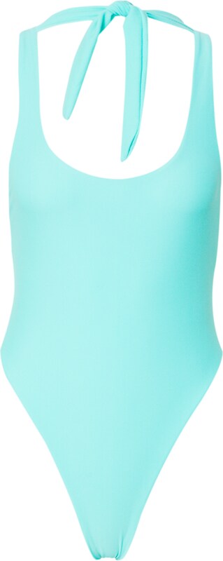 Misspap Bustier Badeanzug in Aqua Misspap Bustier Badeanzug in Aqua