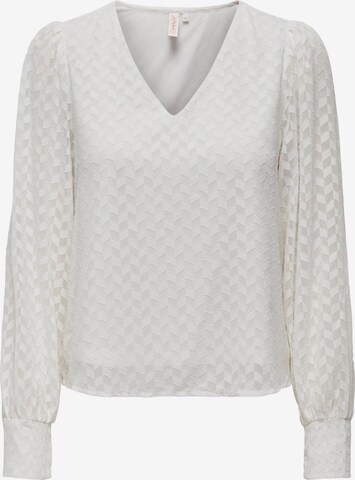 ONLY - Blusa 'EMMERY' en blanco: frente