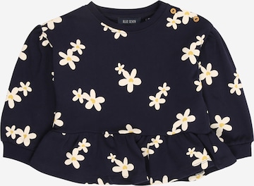 BLUE SEVEN Collegepaita värissä sininen: etupuoli