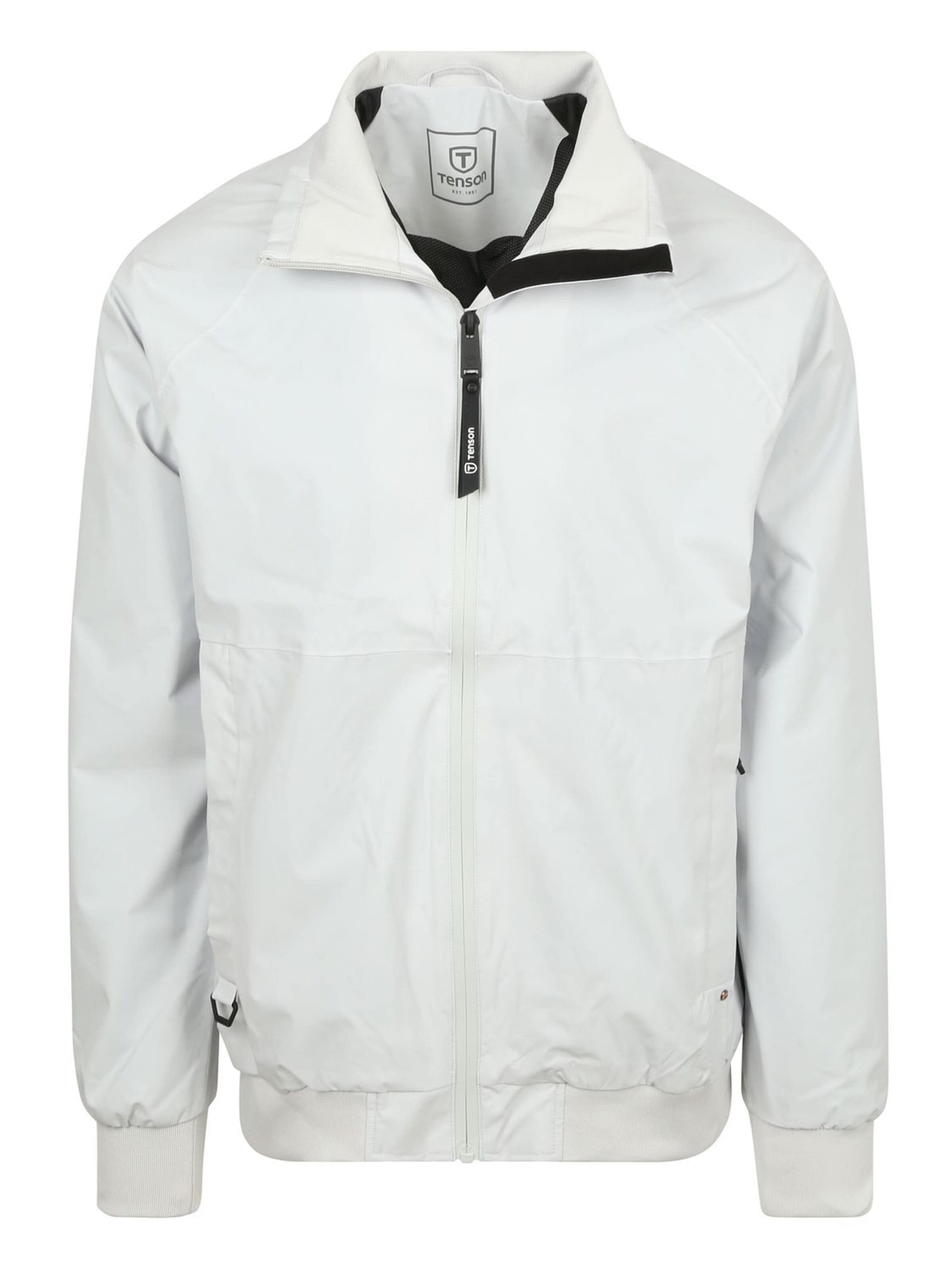 TENSON Winter Coat 'Zenith' in Grey: front