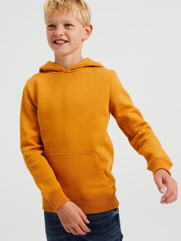 WE Fashion Суичър в жълто: отпред