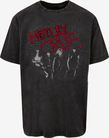 Merchcode Shirt 'Motley Crue - Strong' in Black: front