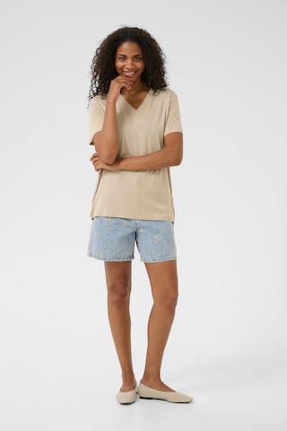 Kaffe - Camisa 'KAMaria' em bege