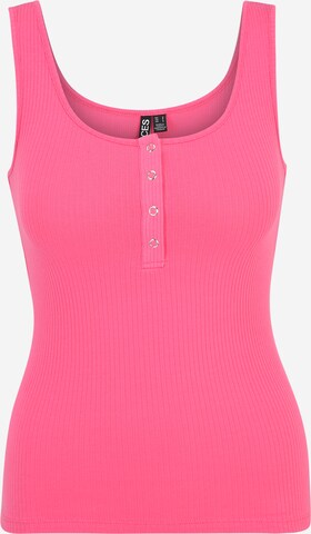 Top 'KITTE' di PIECES in rosa: frontale