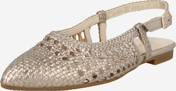 smėlio GABOR Balerinos su dirželiais: priekis