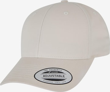 Flexfit Cap in Beige: Vorderseite