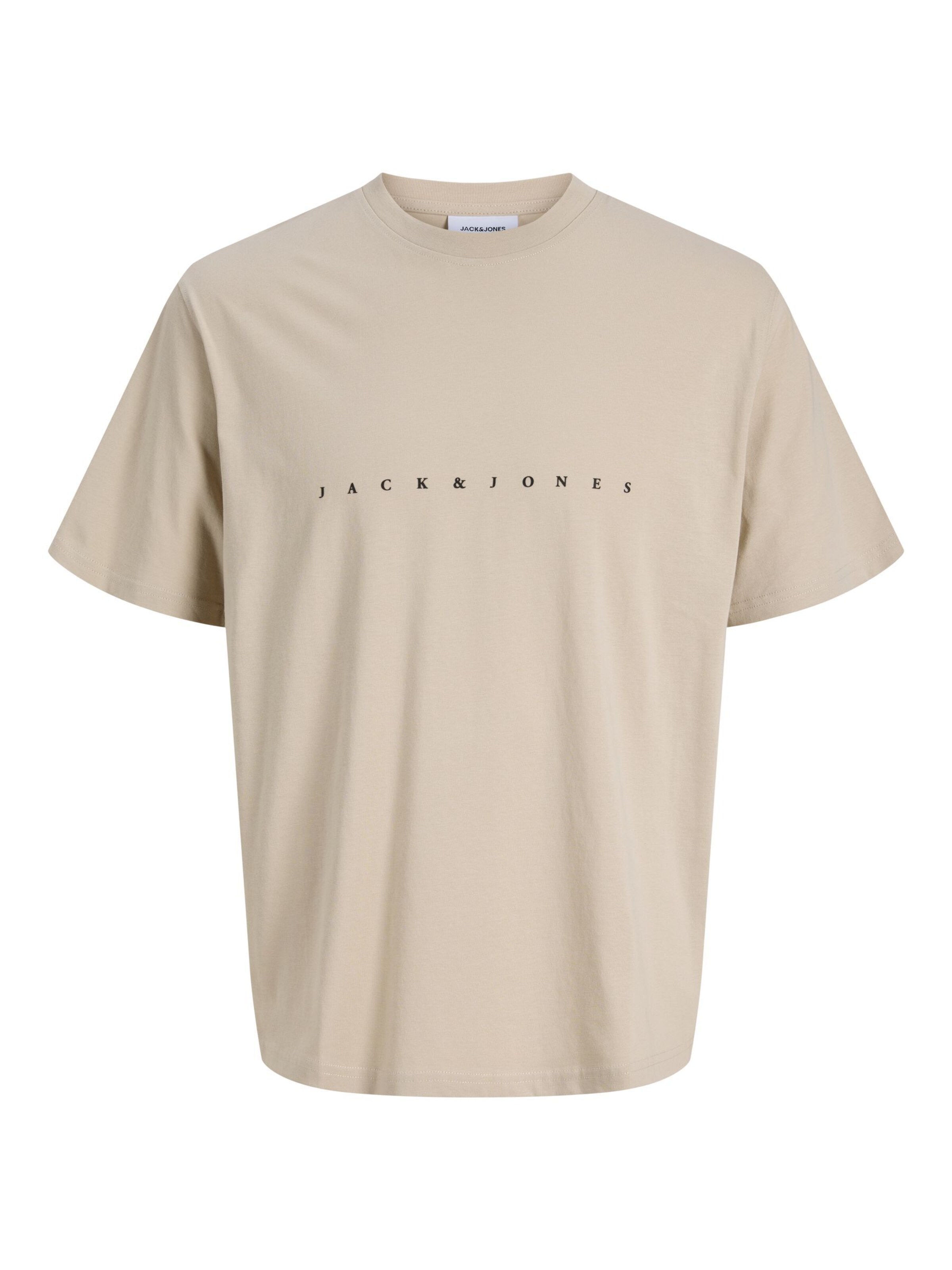 JACK & JONES - Camiseta 'JJEStar' en beige: frente