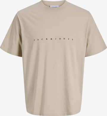 JACK & JONES - Camiseta 'JJEStar' en beige: frente