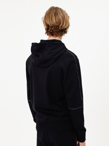 HUGO Sweatshirt 'Denry' in Zwart